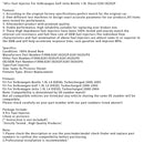 4 Stück Einspritzdüsen für Volkswagen Golf, Jetta, Beetle 1,9 l Diesel 028130202P