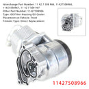 2006–2012 BMW 1 Series Motorölkühler Ölfilterbaugruppe 11427508966