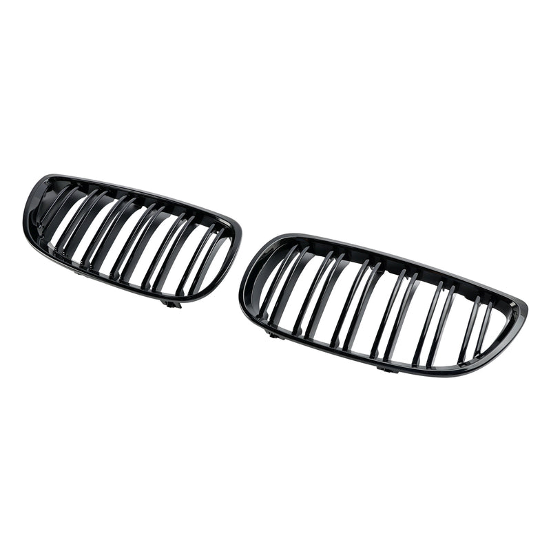 Glänsande svart front njurgrill Grill Passar BMW E92 E93 328i 335i 2006-2010 2DR