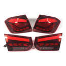 2012–2018 BMW 3 -sarja F30 F80 316D L & R Punaiset LED -takavalot Käännä valomoduuli 63217313039 63217372793