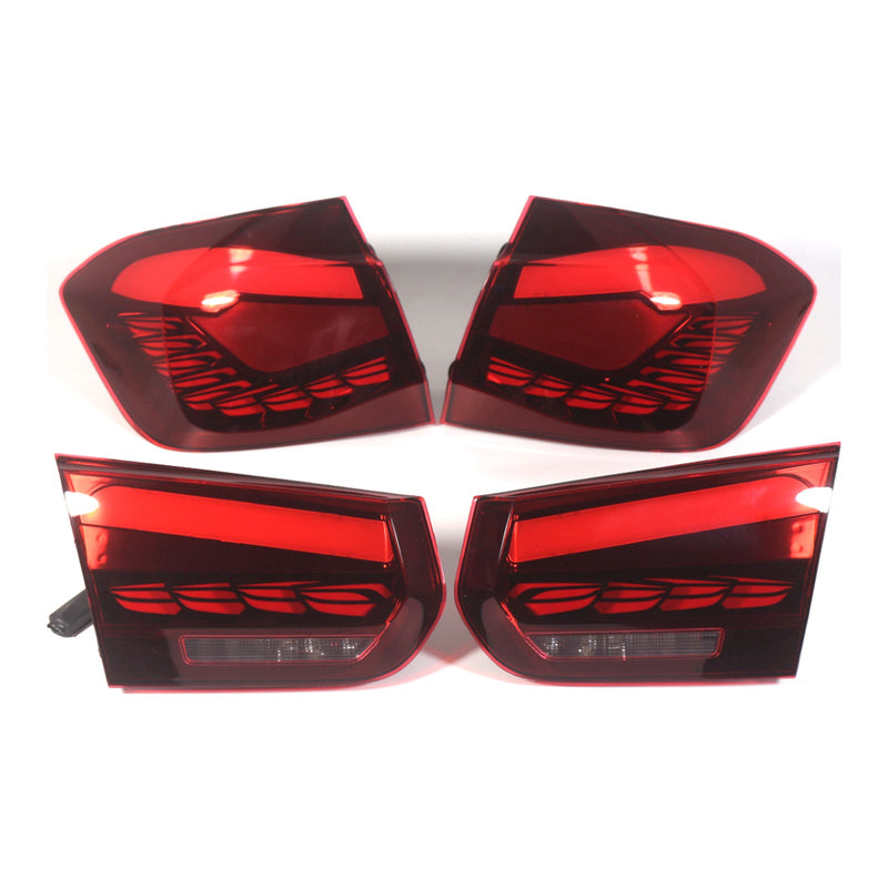 2012–2018 BMW 3 -serie F30 330D/335D XDrive L&R Red LED Baglys, baglysmodul 63217313039 632172793