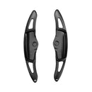 Steering wheel shift paddles for Kia K9 2020-2024, aluminum black