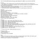 2015-2018 BMW 5 G30: 520d 520dX 530d 530dX DRL kørelysmodul 63117214934