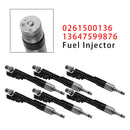 6 Stück Einspritzdüsen für BMW F10 M5 F06 F07 F12 F13 F15 X5 0261500136 13647599876