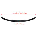 2021–2025 BMW 4er G26 Gran Coupé MP Style Heckspoiler in Schwarz glänzend