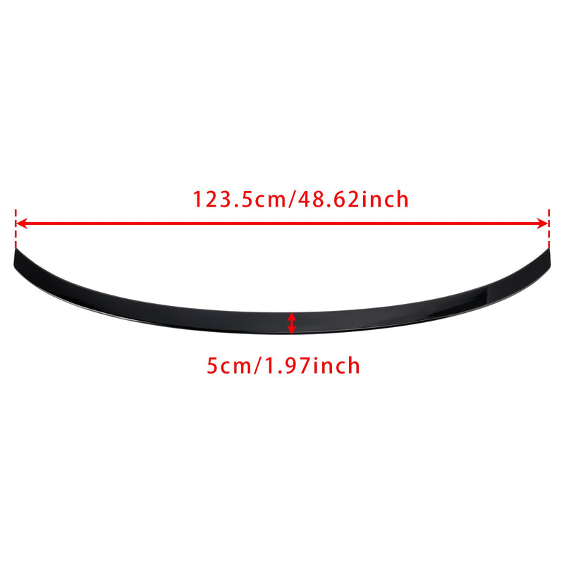 2021–2025 BMW 4er G26 Gran Coupé MP Style Heckspoiler in Schwarz glänzend