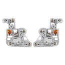 2007–2010 Mercedes W204 C-Klass Vänster + Höger Bakljuslampsockel med Glödlampor