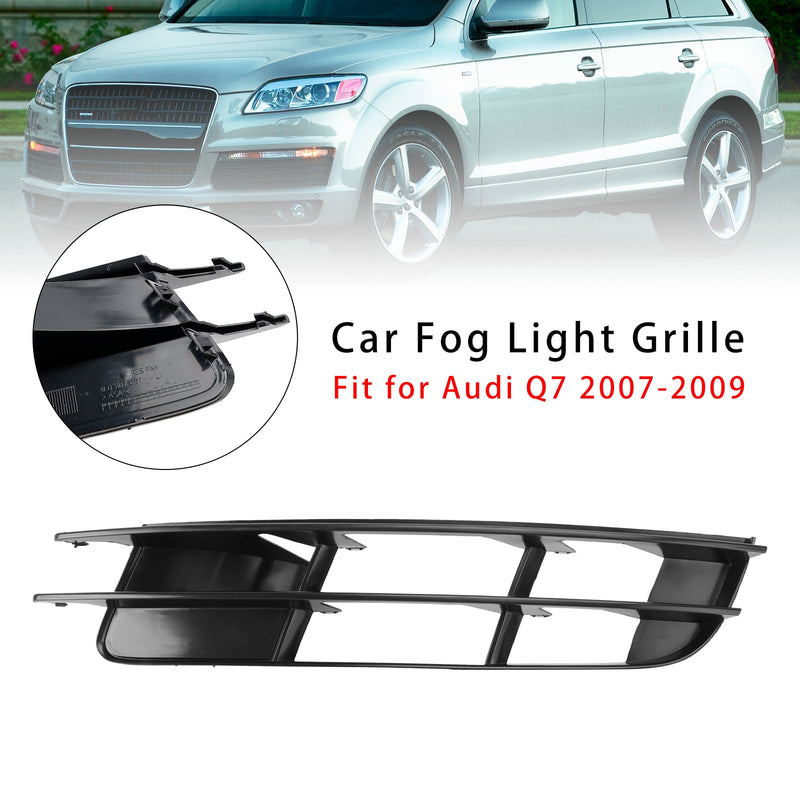2007–2009 Audi Q7 Frente esquerdo Grade de nevoeiro Luzes de nevoeiro Grill 4L0807681