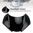 Frontverkleidung mit Scheinwerferabdeckung für Street Triple 765 R/RS (Modelljahre 2020–2022)