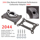 2044 Ein natürlicher Aluminium-Performance-Vergaseradapter 2044