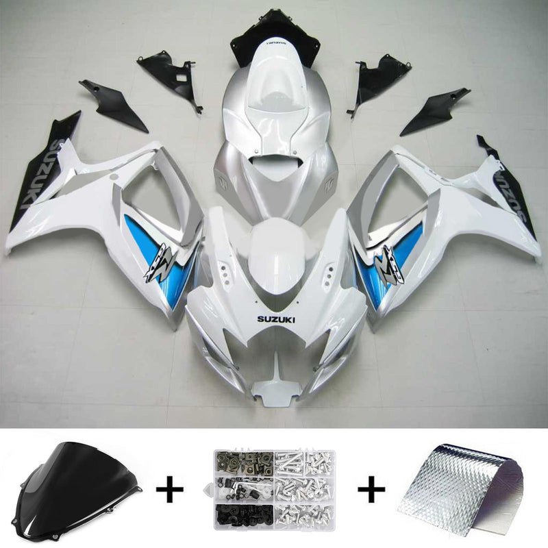 2006-2007 K6 Suzuki GSXR 600/750 kit de carenado de inyección cuerpo plástico