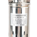 3" 12V 150W Solar djupbrunn dränkbar pump Borrhål Vattenpump Inbyggd MPPT