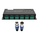 24 canales DMX 512 decodificador RGBW PWM controlador de atenuación controlador de luz de tira LED