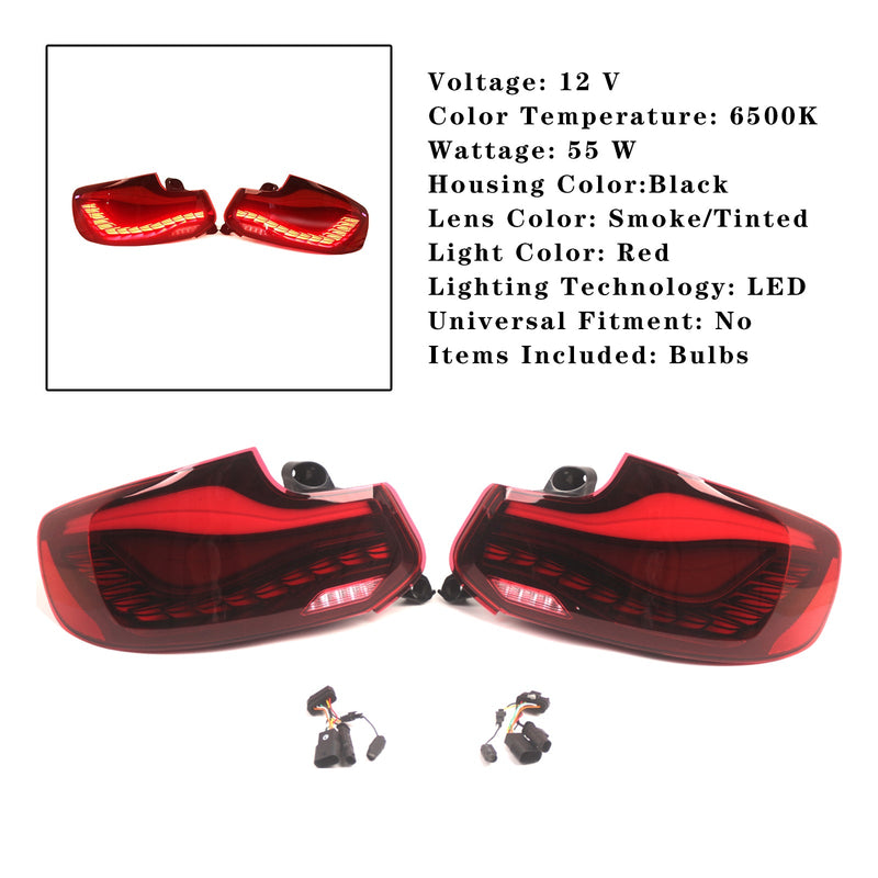 2014–2019 BMW 2 Series F22 F23 F87 228i, 230i L&R LEDES LED REACH Módulo de luz trasera 63219491591