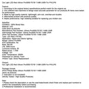 Auto Licht LED-Rot Ultinon Pro3000 P21W 11498 U30R Für PHILIPS