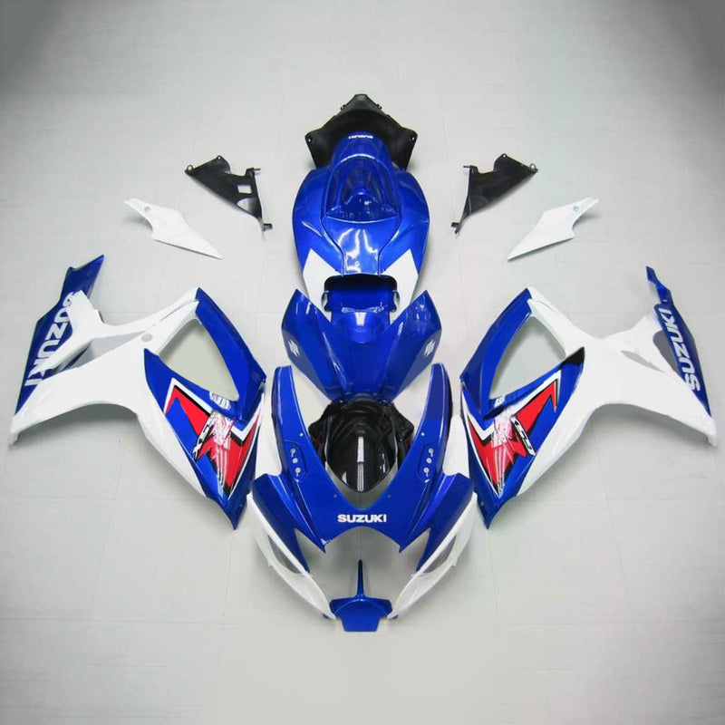 2006-2007 K6 Suzuki GSXR 600/750 kit de carenado de inyección cuerpo plástico