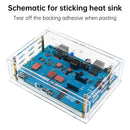 Kühler Banana Pi OpenWrtOne Kühlkörper aus reinem Kupfer mit selbstklebendem CPU-Kühler