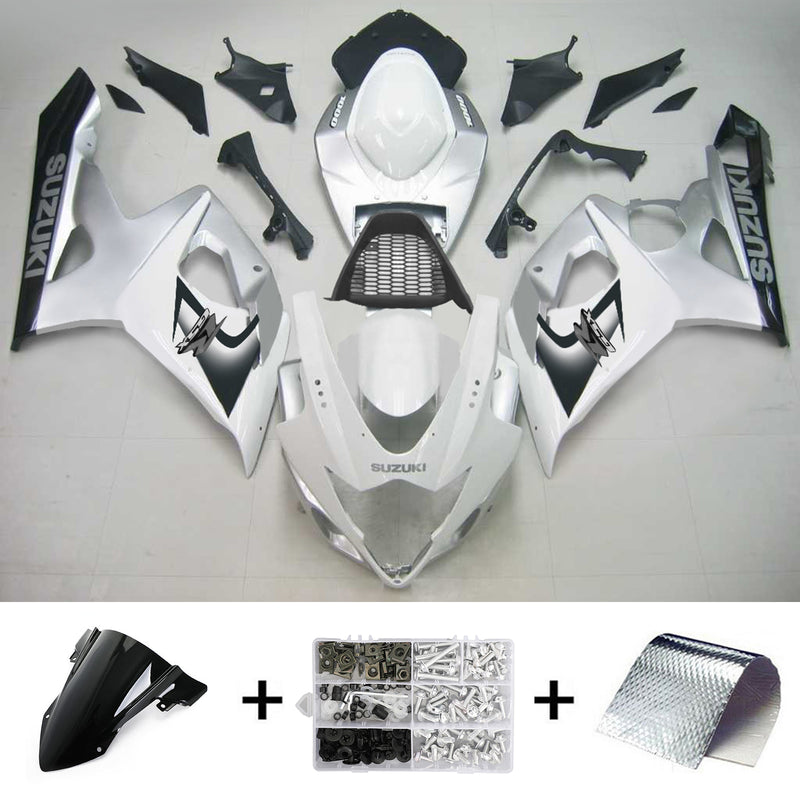 2005-2006 Suzuki GSXR1000 K5 Zestaw wyzwalacza wtrysku Nadwozie Plastik ABS