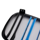 2 Stück Frontstoßstangengrill in Hochglanzschwarz passend für BMW X3 E83 2007-2010 LCI