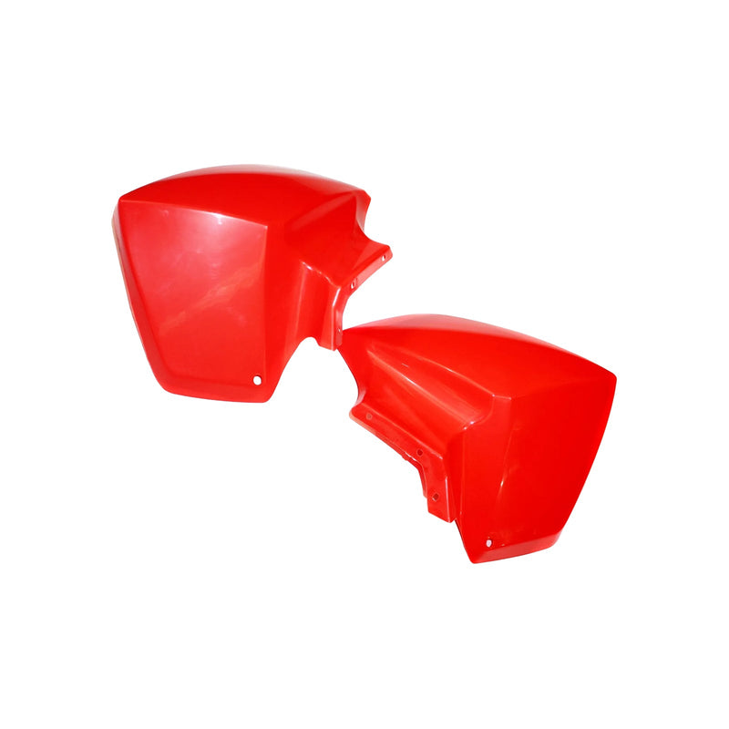 Plast kåpa Fender Guards Cover Kit för 125cc Tiger Quad Dirt Bike ATV Röd