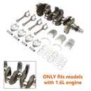 2015-2017 Hyundai Accent SE Sedan 4-dørs krumtapaksel og plejlstangsstempelsæt 23041-2B600