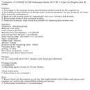 Karburátor 113129029A pro VW Beetle 30/31 PICT-3 Type 1 & 2 Bug Bus Ghia W/Gasket