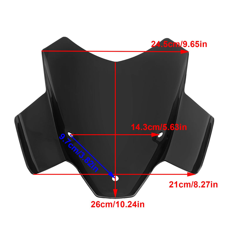 2021-2022 BMW S1000R reflektor osłona przedniej szyby szyba przednia