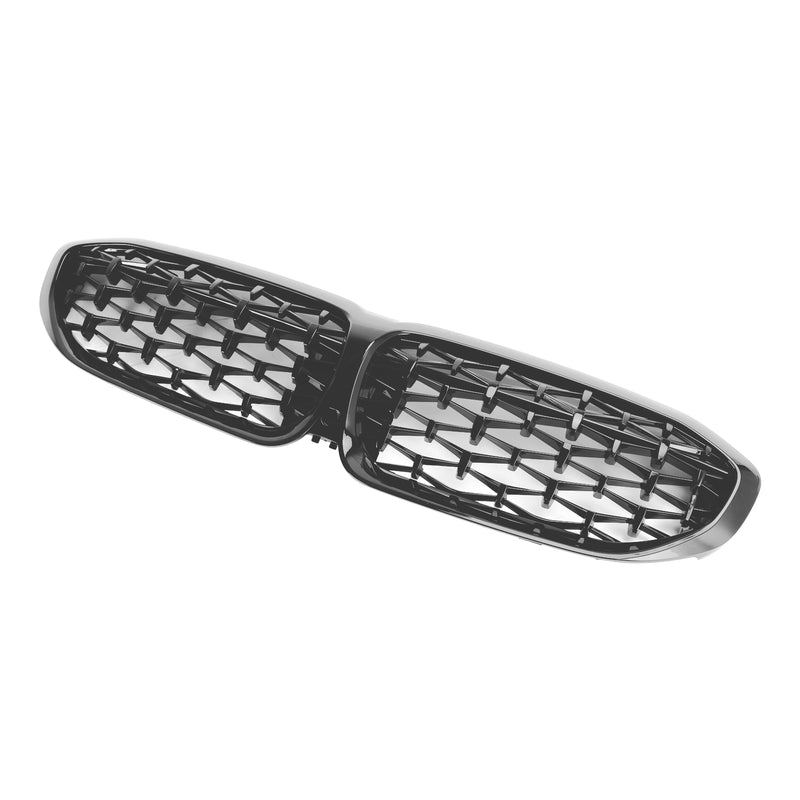 Diamentowa czarna kratka nerkowa Grill 51138072085 Dla BMW serii 3 G20 2019-2022