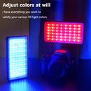 D02 RGB Fill Light Videokamera Mobiltelefon Live Full Color LED Fill Light