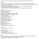 2008-2019 VW Amarok V6 LED Tylne światła LED z tyłu prawego i lewej, para zabarwiona