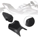 2024–2025 Für Kawasaki Ninja 500 Z500 Fahrer- und Beifahrersitz-Set, hinteres Sitzkissen, Grün