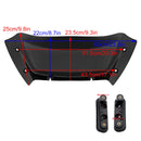 2023-2024 Touring Street Glide CVO 117 121 9"" Frontrute med brakett