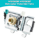 W10158389  W10158387 Diskmaskinens vatteninloppsventil för Kenmore