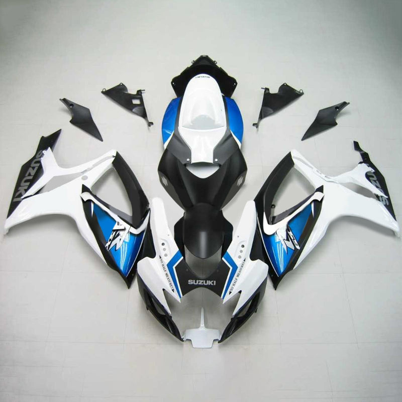 2006-2007 K6 Suzuki GSXR 600/750 injeksjonskinnesett karosseri plast