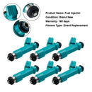 6st bränsleinsprutare 23250-31060 Passar Toyota Tacoma 4Runner FJ Cruiser 23250-31010