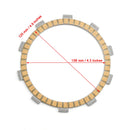 Conjunto de disco de fricción de embrague para Ducati Superbike 848 08-10 Multistrada 1100 07-09