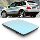 Blau Beheizte Links Fahrer Seite Flügel Spiegel Glas Für BMW X5 E53 1998-2006