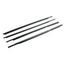 4 stücke Äußere Tür Glas Weathers Moulding Für Toyota Yaris Vitz 2005-2010