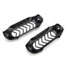 2024-2025 Bmw R1300Gs Adv Led Cover Spot Light Guard Protector Grill Black