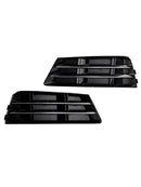 2016–2018 Audi A4 B9 2 sztuki przednie światła mgły chłodniejsza kratka dolna zderzak Grill