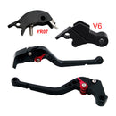 Palanca larga de embrague y freno adecuada para YAMAHA XSR900 XSR900GP MT-09 MT-09SP 2024-2025