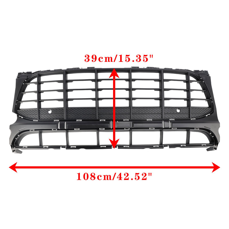 2015-2018 Porsche Macan Schwarz Front Bunk Grille 95B807683H1E0
