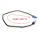 3,28 ft Power Kabel Bühne Power Verlängerung kabel Für Strahl Moving Head Licht Par