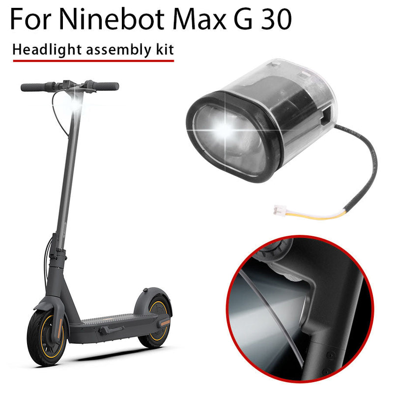 LED-Licht für Elektroroller Segway Ninebot MAX G30 G30D Roller Frontlicht