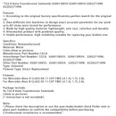 722.8 Automaattivaihteiston solenoidit 0260130035 0260130034 2202271098 A2202271098