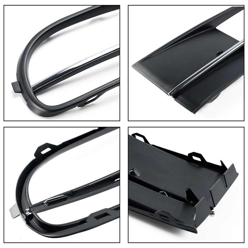 2012-2016 VW Beetle Dolna kratka zderzaka przedniego + kratka świateł przeciwmgielnych chromowana