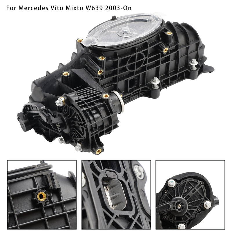 Ansaugkrümmer mit Stellmotor passend für Mercedes 2.1 CDI 2143CCM 2003+ EEP/ME/253