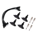 2004-2011 Til Mazda RX-8 1.3L R2 4*Tændingsspoler &amp; Iridium tændrør &amp; Tændkabel UF501 N3H118100