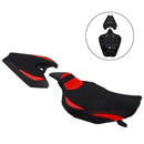 2014–2025 2024 Für Kawasaki Z1000 Raider Soziussitz-Set vorne &amp; hinten, rot