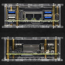 Orange Pi RV2 Dediziertes Shell-Entwicklungsboard Acryl-Shell Transparente Box
